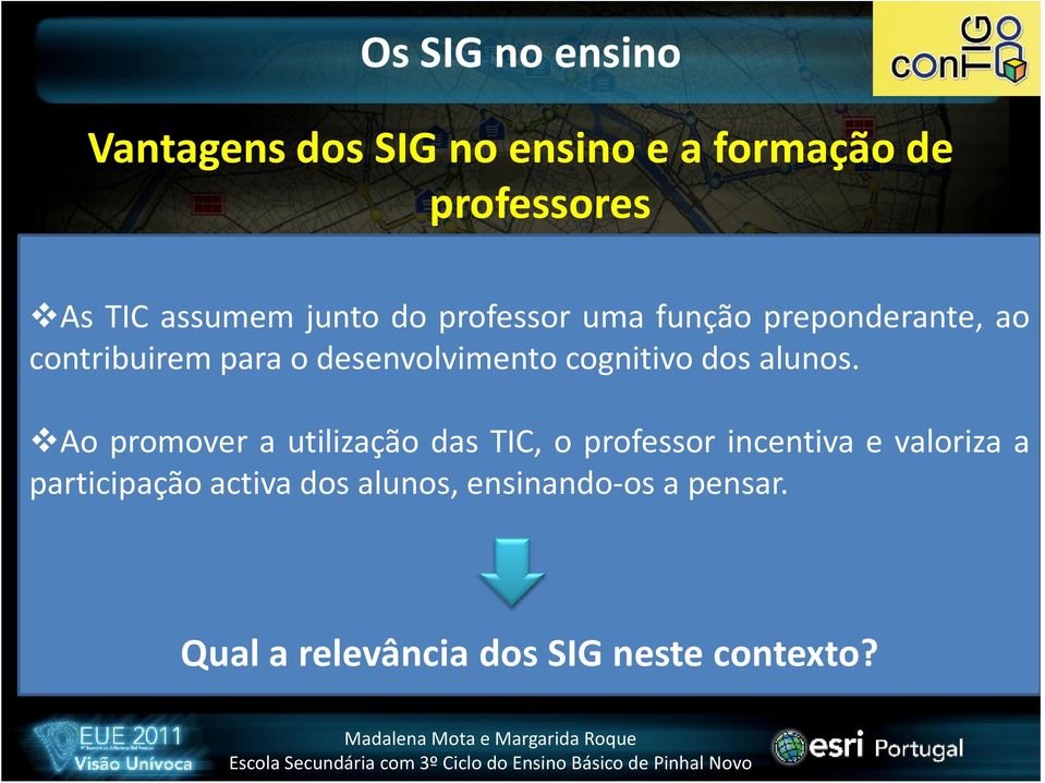 cognitivo dos alunos.