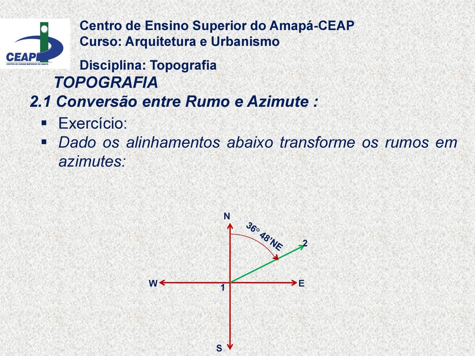 alinhamentos abaixo