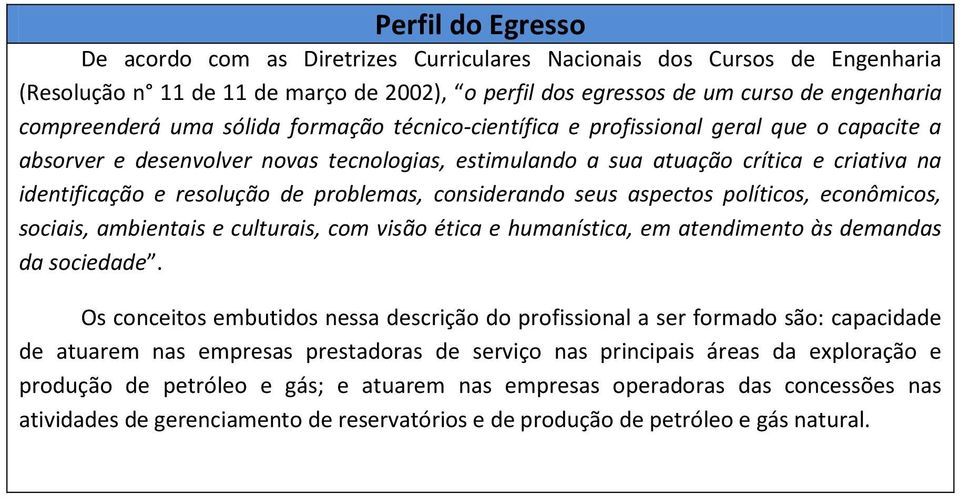 problemas, considerando seus aspectos políticos, econômicos, sociais, ambientais e culturais, com visão ética e humanística, em atendimento às demandas da sociedade.