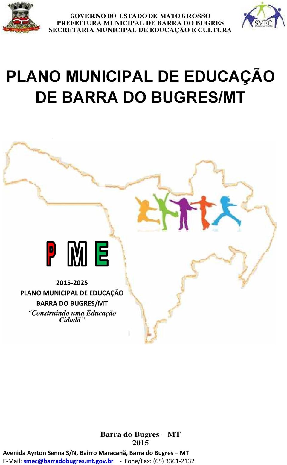 DE EDUCAÇÃO BARRA DO BUGRES/MT