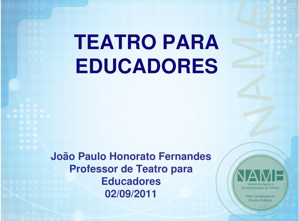 Fernandes Professor de