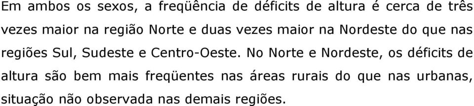 Sudeste e Centro-Oeste.