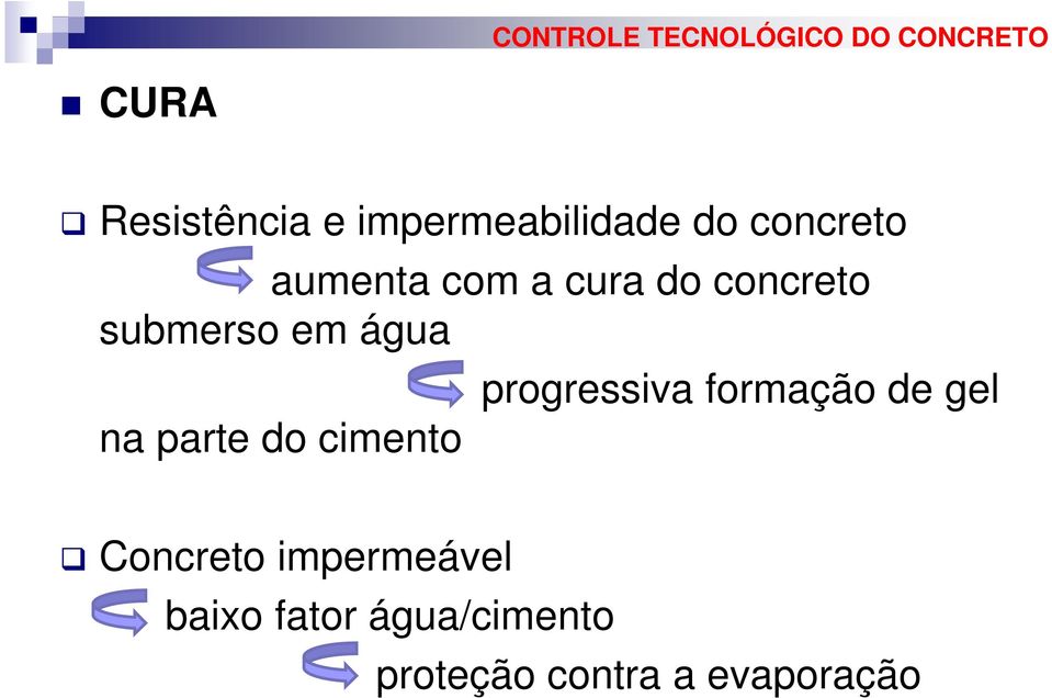 parte do cimento progressiva formação de gel Concreto