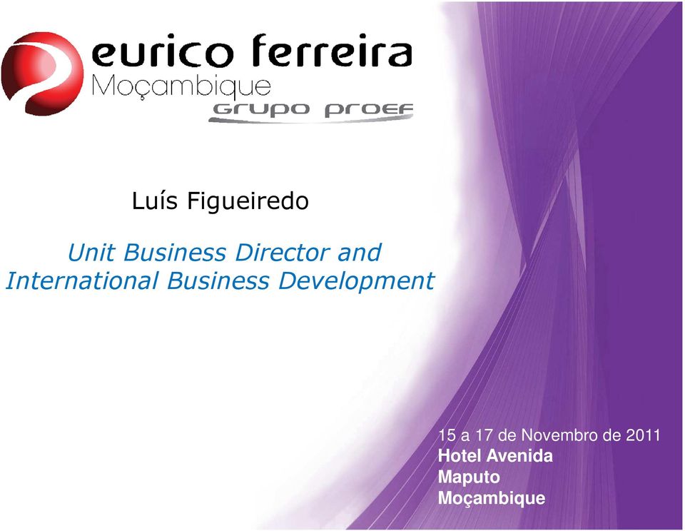 Business Development 15 a 17 de