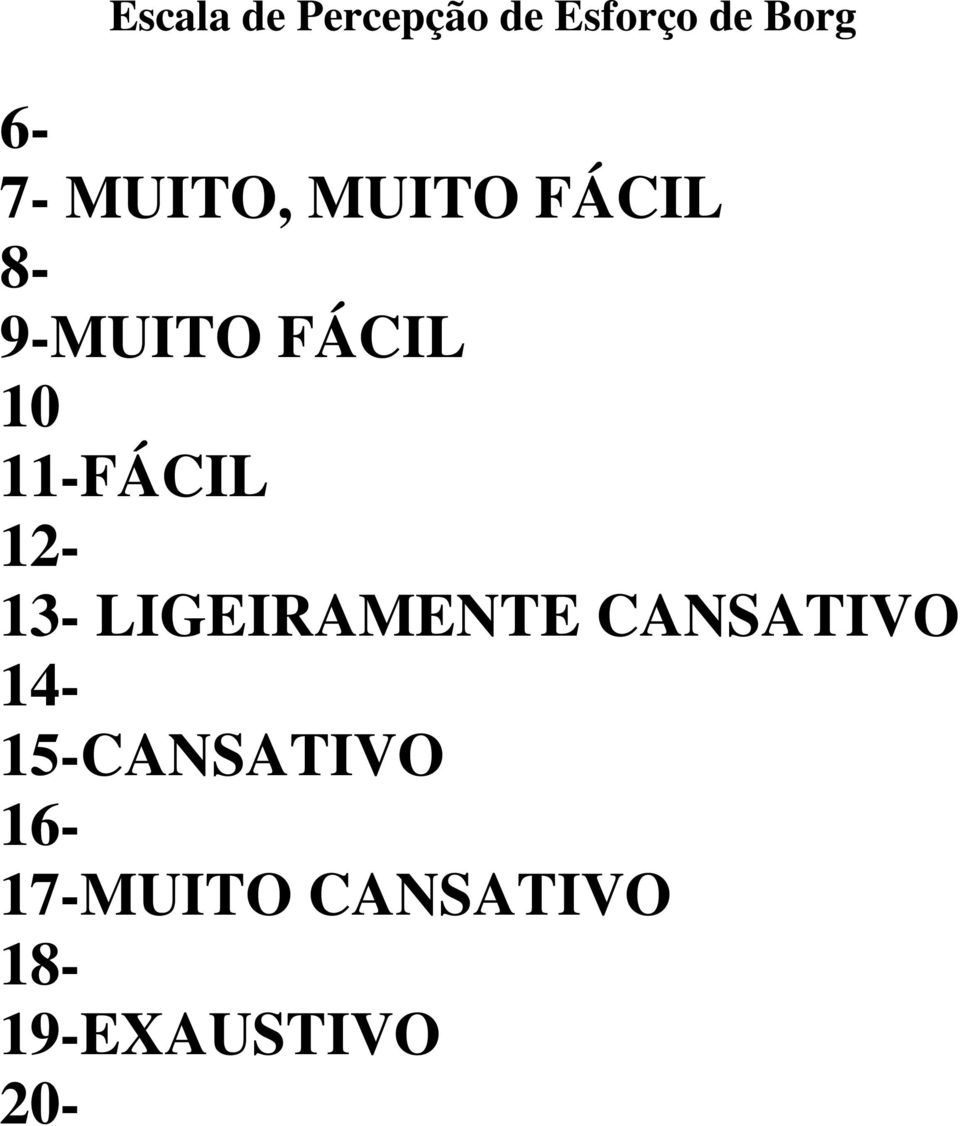 11-FÁCIL 12-13- LIGEIRAMENTE CANSATIVO