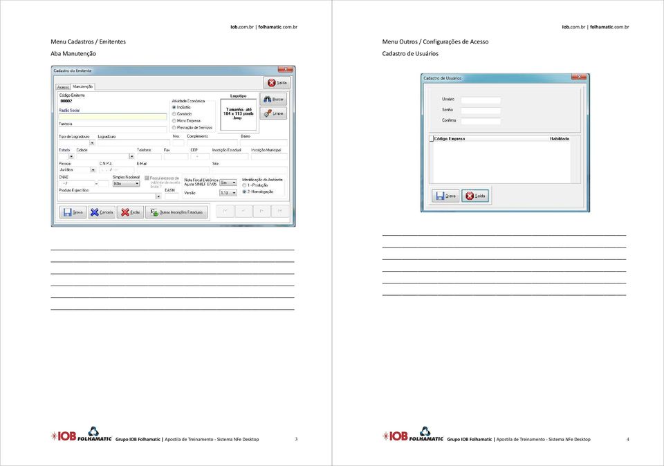 Folhamatic Apostila de Treinamento - Sistema NFe Desktop 3