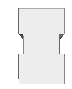 59 Na base deste modelo proposto há um vão, no qual as armaduras ficam aparentes para uma posterior ligação com as armaduras da placa de contenção.