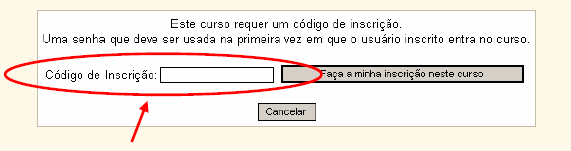 7 Observe que, ao lado do nome do curso pode haver dois ícones (figura 6): Figura 6: Ícones ao lado do nome do curso.