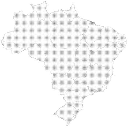 Estrutura Metodológica do IFN: sistema de amostragem e fontes de dados Fontes de dados Amostragem Sistemática Grade nacional de pontos amostrais 20x20 km, 10x10 km, 5x5 km, etc Distribuição uniforme