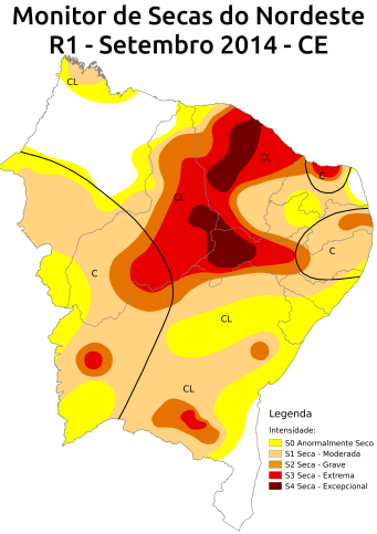 e emergencial de forma gradual, em função da severidade da seca, e com uma base