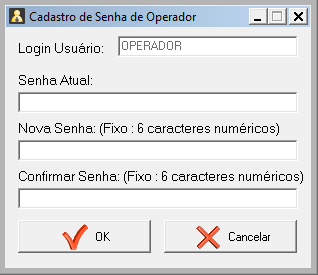 2.5 Operador do Sistema O operador do sistema é o responsável por gerenciar o software NetControl. Para limitar o acesso ao software foi criado um usuário padrão como _Operador de Sistema Padrão.