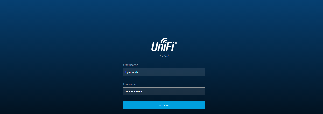 É preciso criar um perfil de usuário para administrar a plataforma que controla o dispositivo Unifi, Então preencha os campos com a informações da conta desejada.
