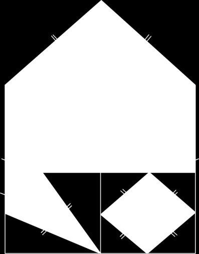 [17] [205177] Considera a figura ao lado, onde G é um ponto do segmento de reta [BF], B é um ponto de [AC], [ABGH] e [BCEF] são quadrados.