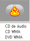 24. VIDBOX 6.5. Etapa 5 Gravar Gravar clique no botão Gravar áudio no disco.