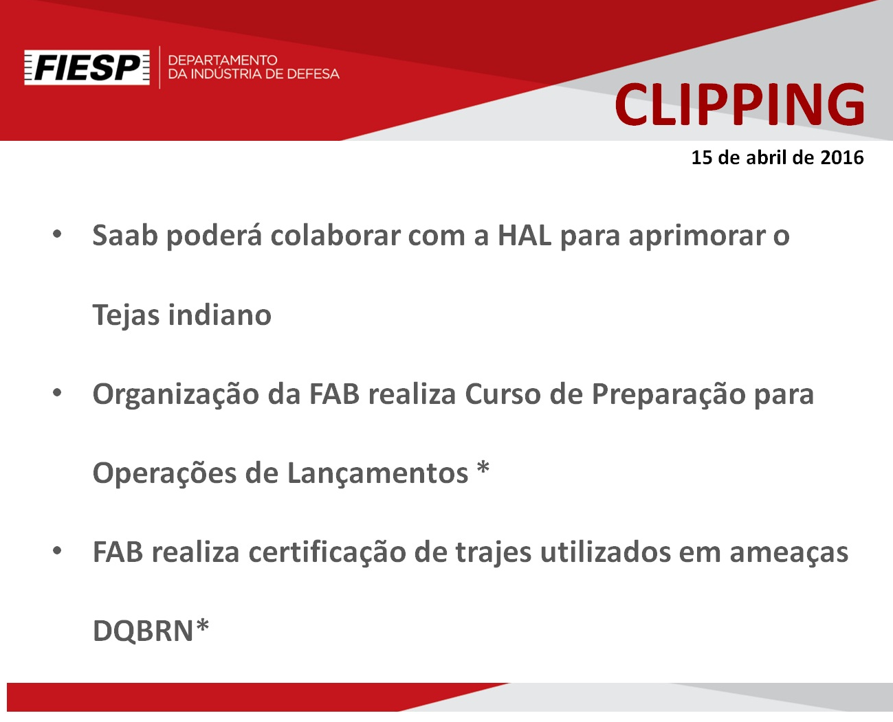 Saab poderá colaborar com a HAL para aprimorar o Tejas indiano Reportagem publicada pelo jornal Economic Times nesta quintafeira, 14 de abril, noticiou que a estatal indiana de aviação HAL (Hindustan