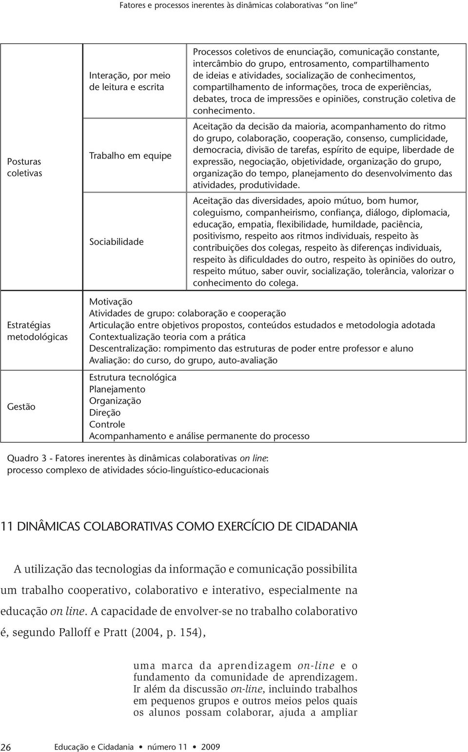 troca de impressões e opiniões, construção coletiva de conhecimento.