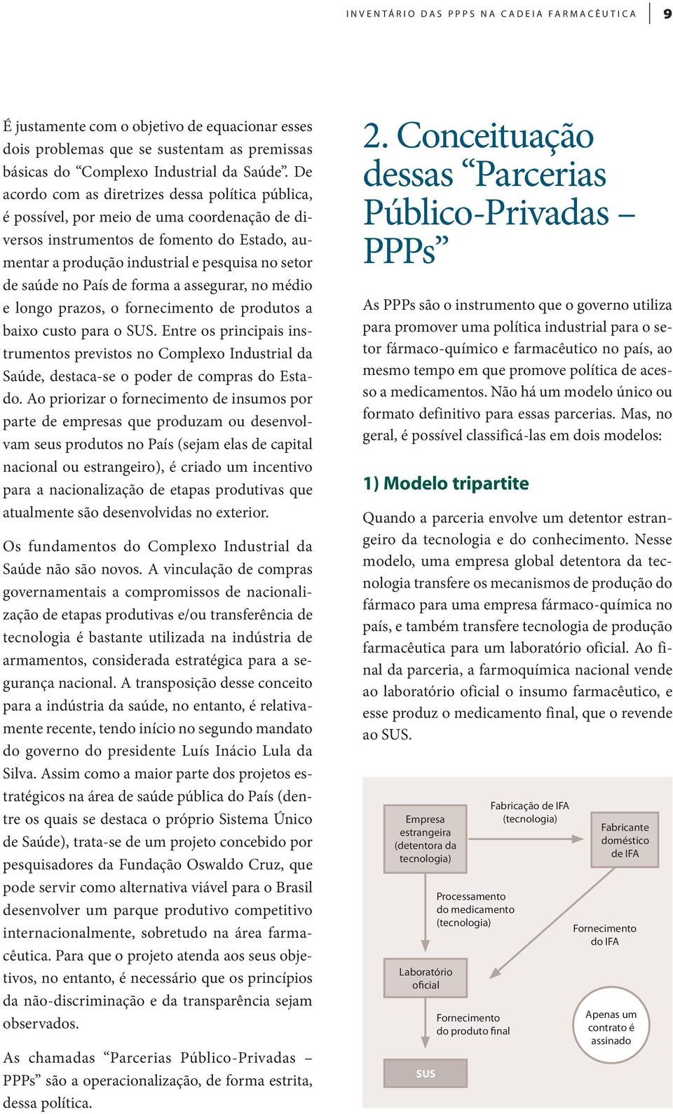 no País de forma a assegurar, no médio e longo prazos, o fornecimento de produtos a baixo custo para o SUS.