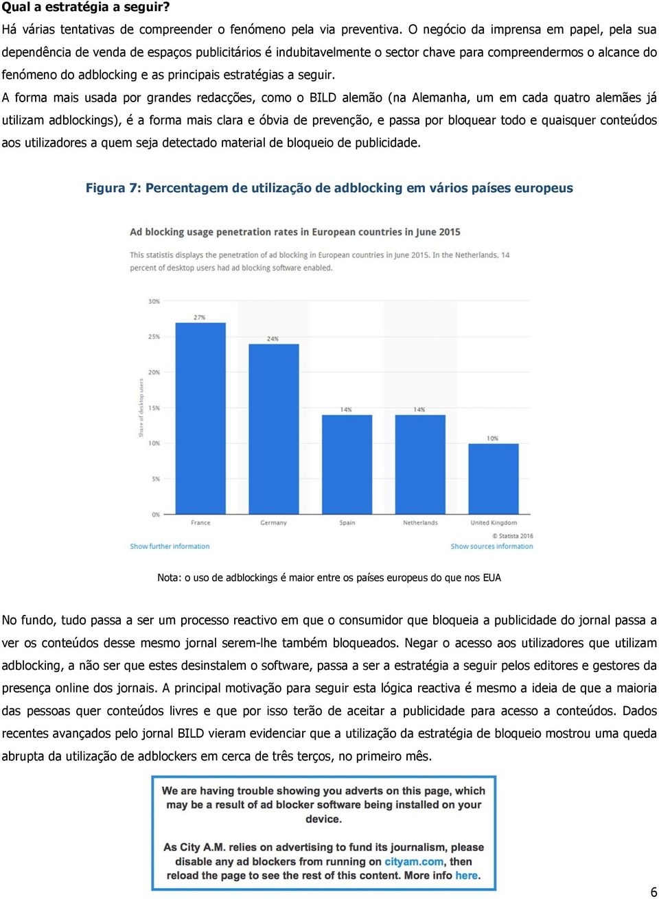 estratégias a seguir.