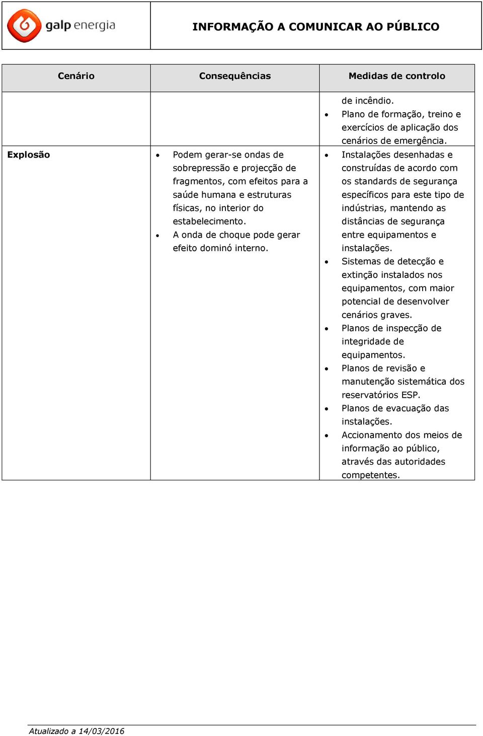 Instalações desenhadas e construídas de acordo com os standards de segurança específicos para este tipo de indústrias, mantendo as distâncias de segurança entre equipamentos e instalações.