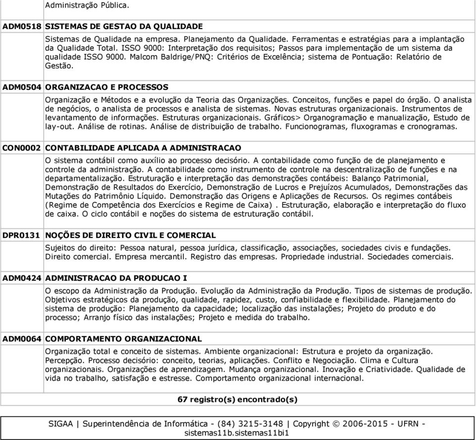 ADM0504 ORGANIZACAO E PROCESSOS Organização e Métodos e a evolução da Teoria das Organizações. Conceitos, funções e papel do órgão.