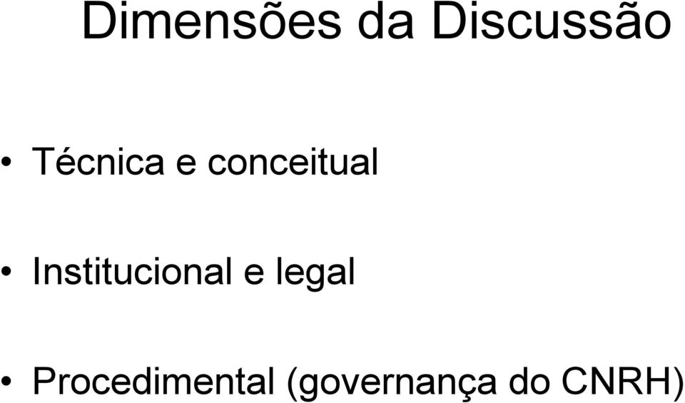 Institucional e legal