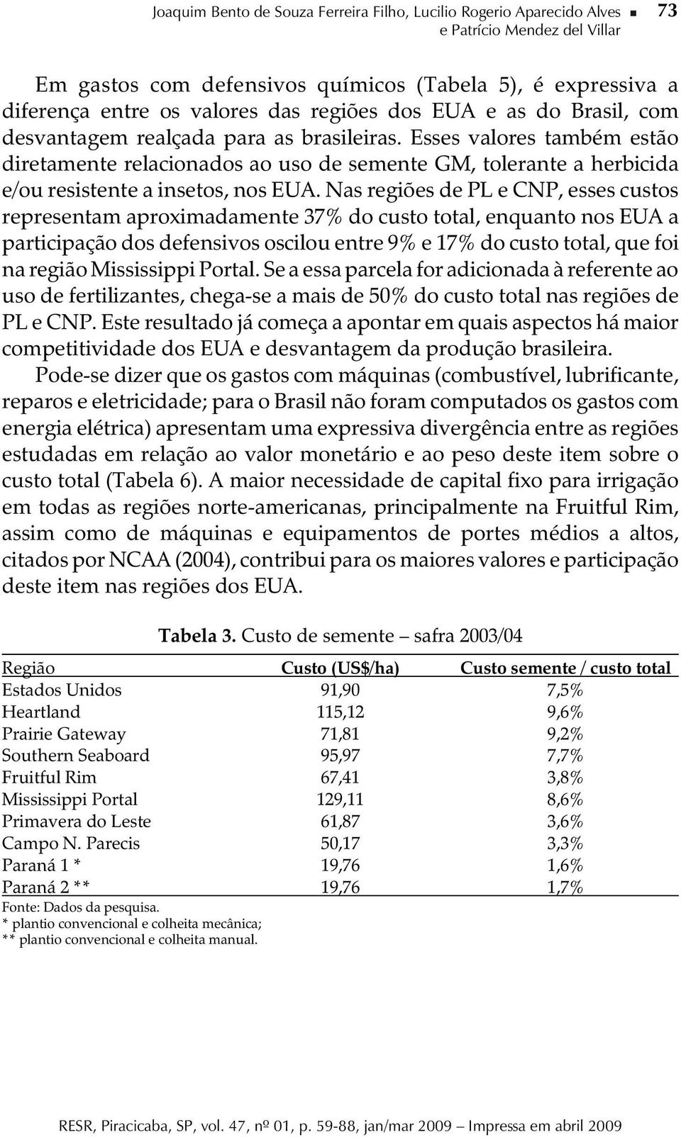 Esses valores também estão diretamente relacionados ao uso de semente GM, tolerante a herbicida e/ou resistente a insetos, nos EUA.