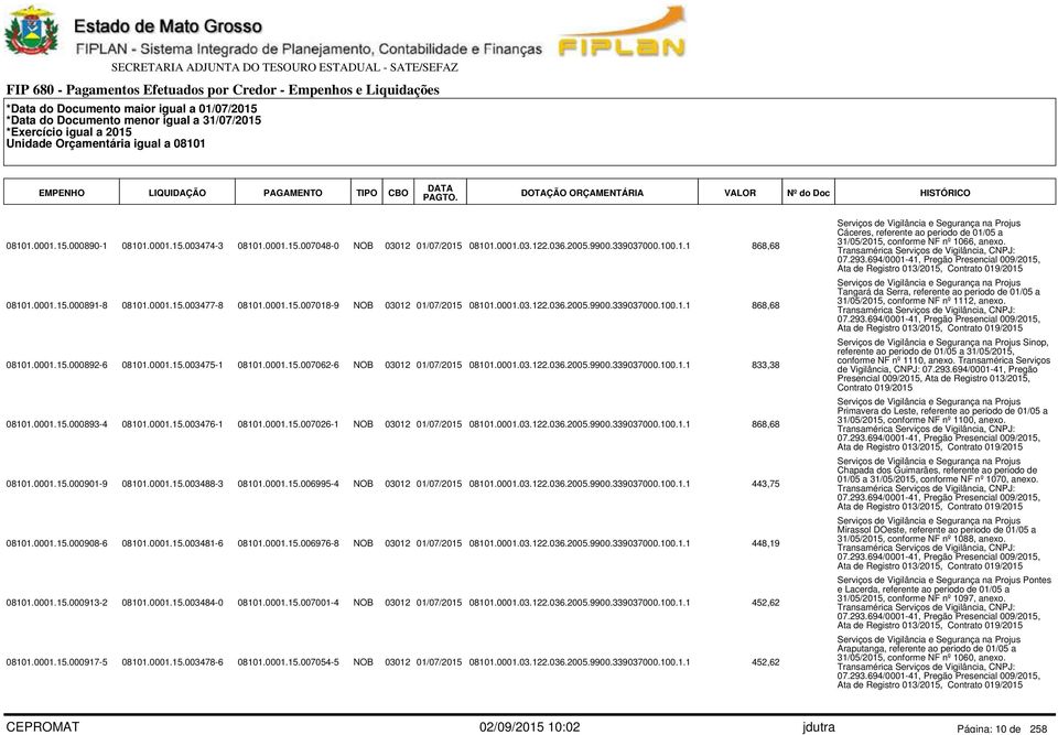 0001.15.000893-4 08101.0001.15.003476-1 08101.0001.15.007026-1 NOB 03012 01/07/2015 08101.0001.03.122.036.2005.9900.339037000.100.1.1 868,68 08101.0001.15.000901-9 08101.0001.15.003488-3 08101.0001.15.006995-4 NOB 03012 01/07/2015 08101.
