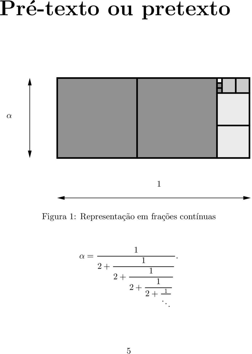 : Representação em frações