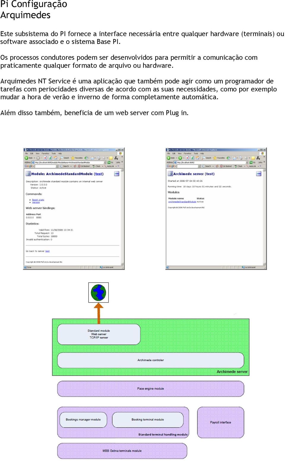 Os processos condutores podem ser desenvolvidos para permitir a comunicação com praticamente qualquer formato de arquivo ou hardware.