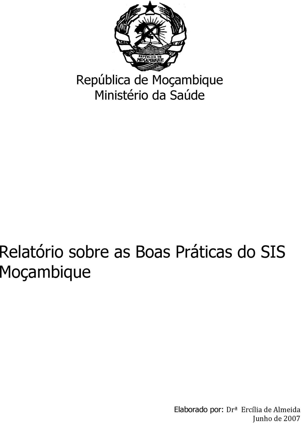 Práticas do SIS Moçambique Elaborado