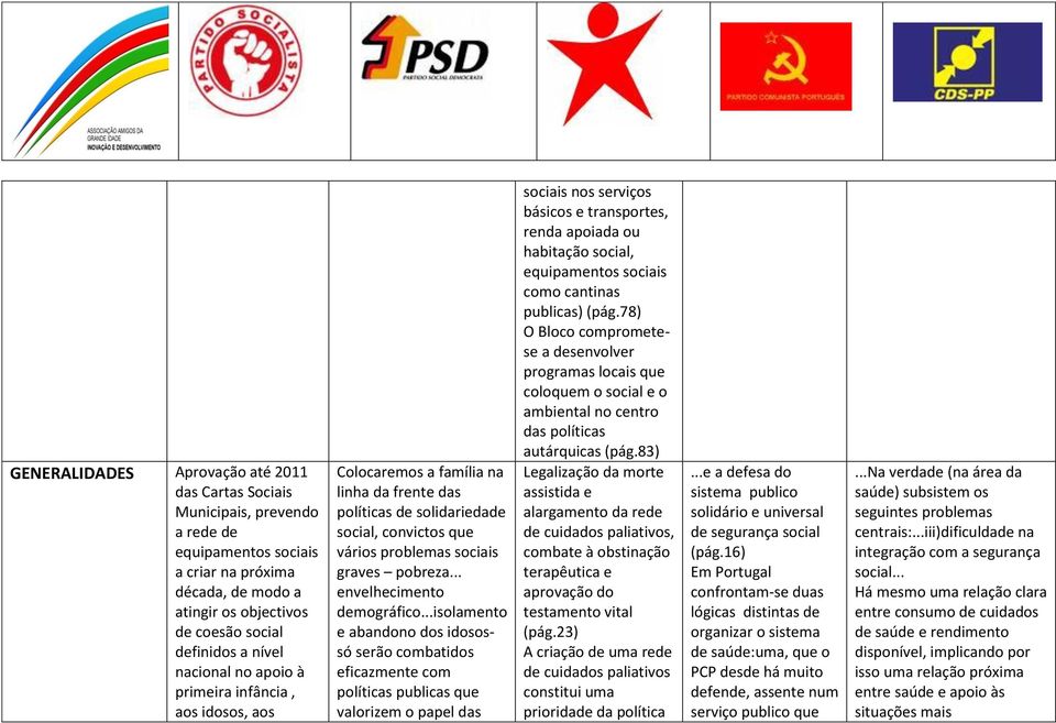 .. envelhecimento demográfico.