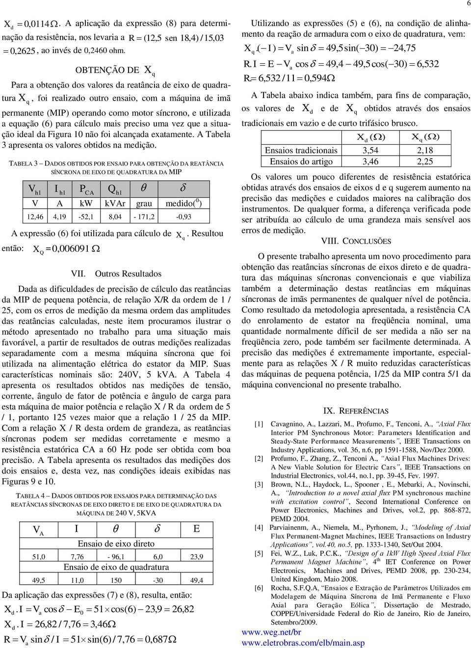 situção iel Figur 10 não foi lcnç extmente. Tbel 3 present os vlores obtios n meição.