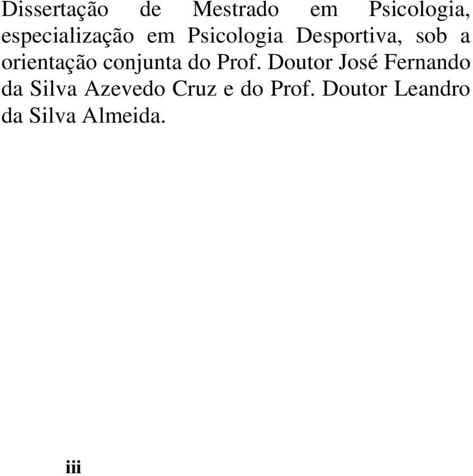 orientação conjunta do Prof.