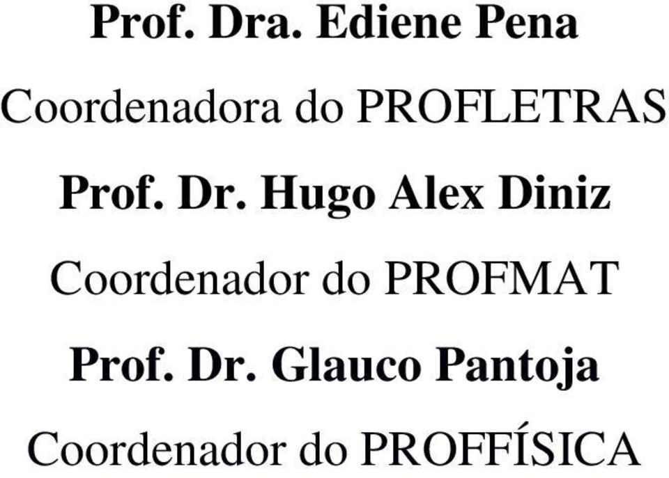 PROFLETRAS Prof. Dr.
