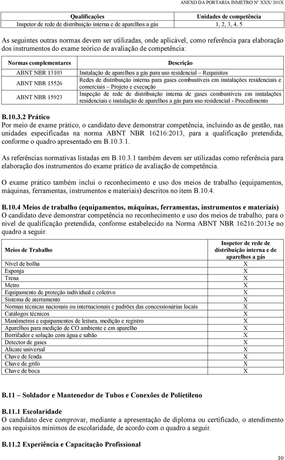 de aparelhos a gás para uso residencial Requisitos Redes de distribuição interna para gases combustíveis em instalações residenciais e comerciais Projeto e execução Inspeção de rede de distribuição