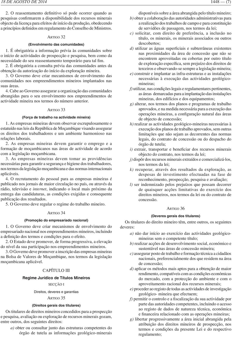 rádio, televisão e internet ARTIGO 34 1.