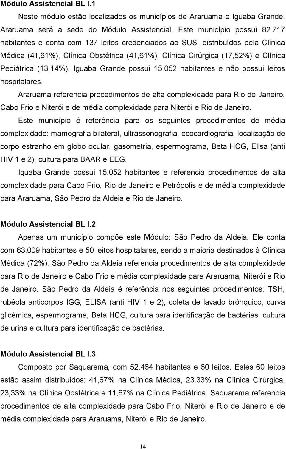 Iguaba Grande possui 15.052 habitantes e não possui leitos hospitalares.