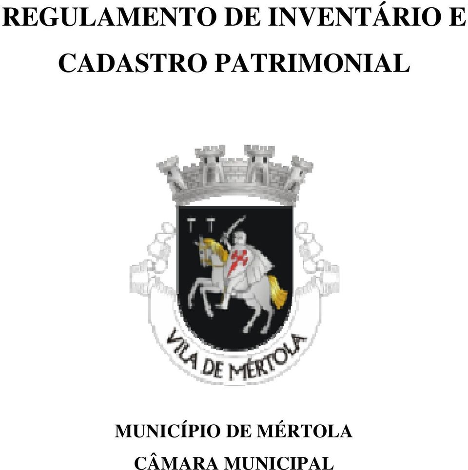 PATRIMONIAL MUNICÍPIO