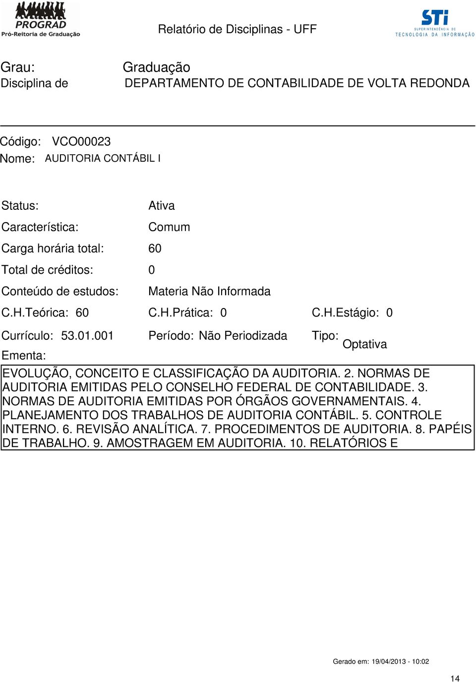 NORMAS DE AUDITORIA EMITIDAS PELO CONSELHO FEDERAL DE CONTABILIDADE. 3. NORMAS DE AUDITORIA EMITIDAS POR ÓRGÃOS GOVERNAMENTAIS. 4.