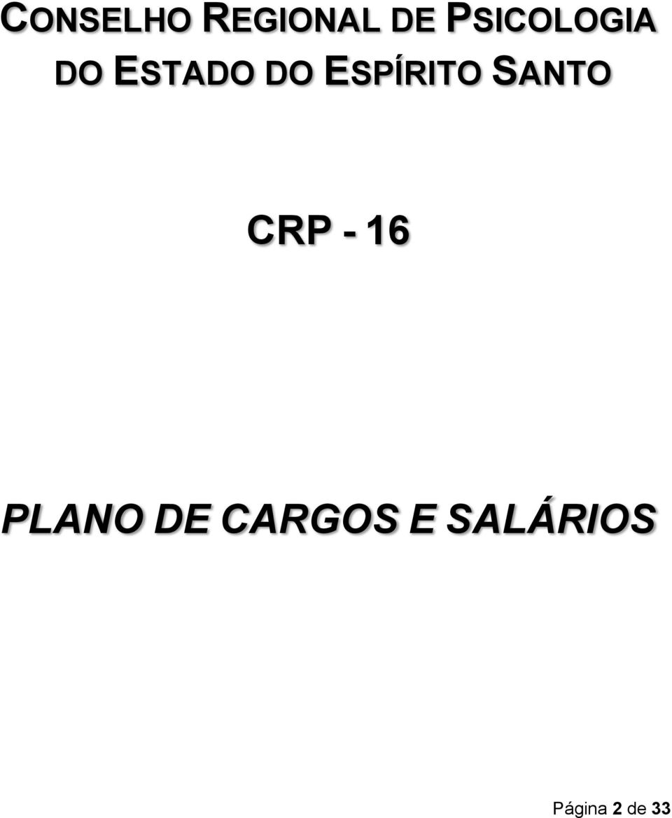 ESPÍRITO SANTO CRP - 16