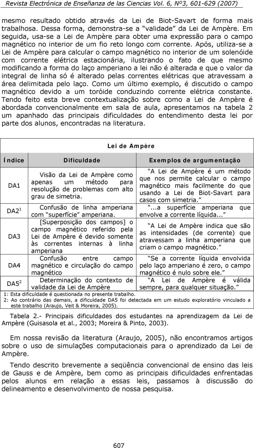 Após, utiliza-se a Lei de Ampère para calcular o campo magnético no interior de um solenóide com corrente elétrica estacionária, ilustrando o fato de que mesmo modificando a forma do laço amperiano a