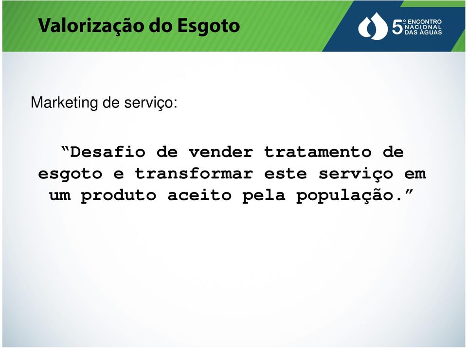 tratamento de esgoto e transformar