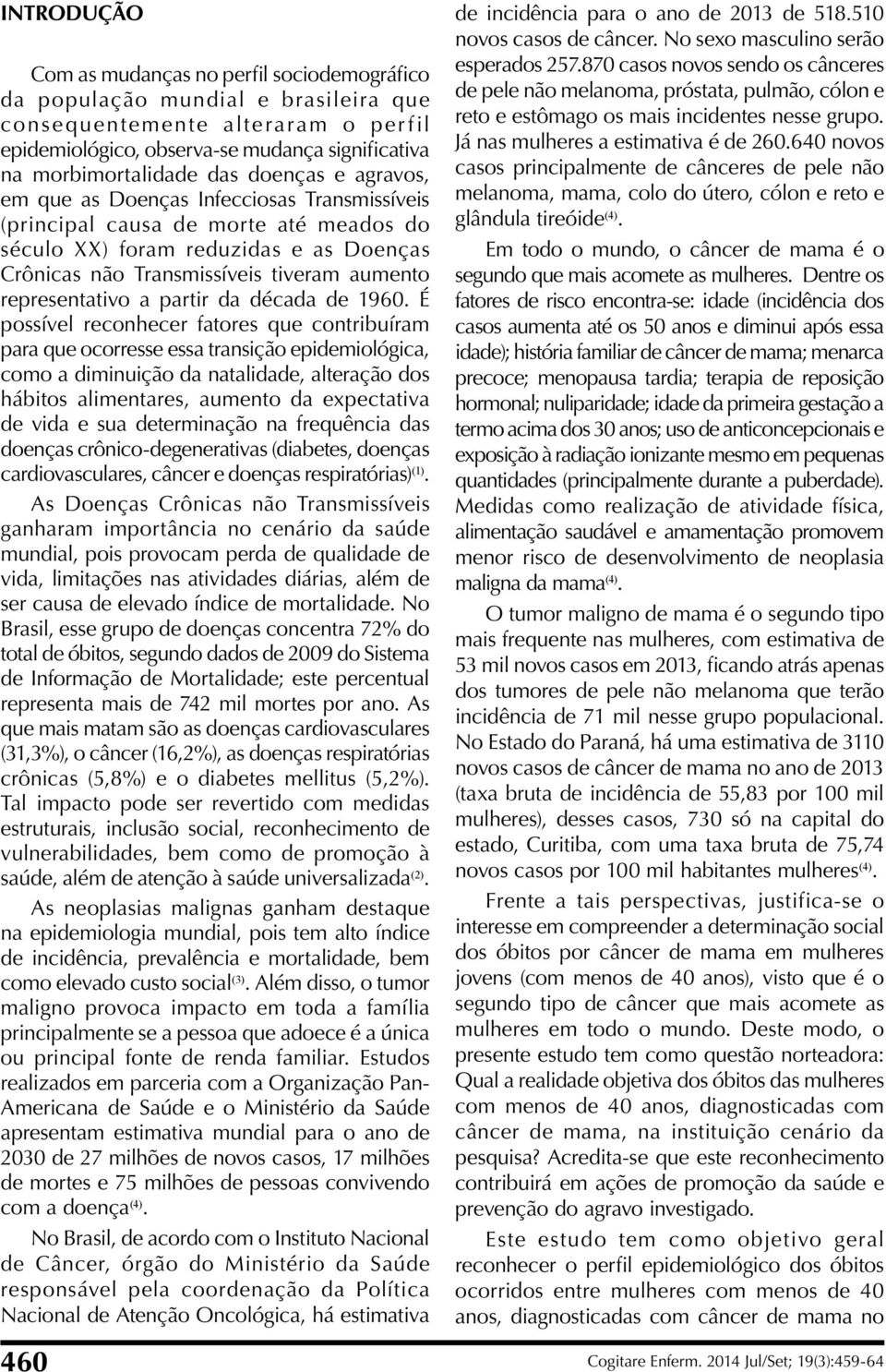 representativo a partir da década de 1960.