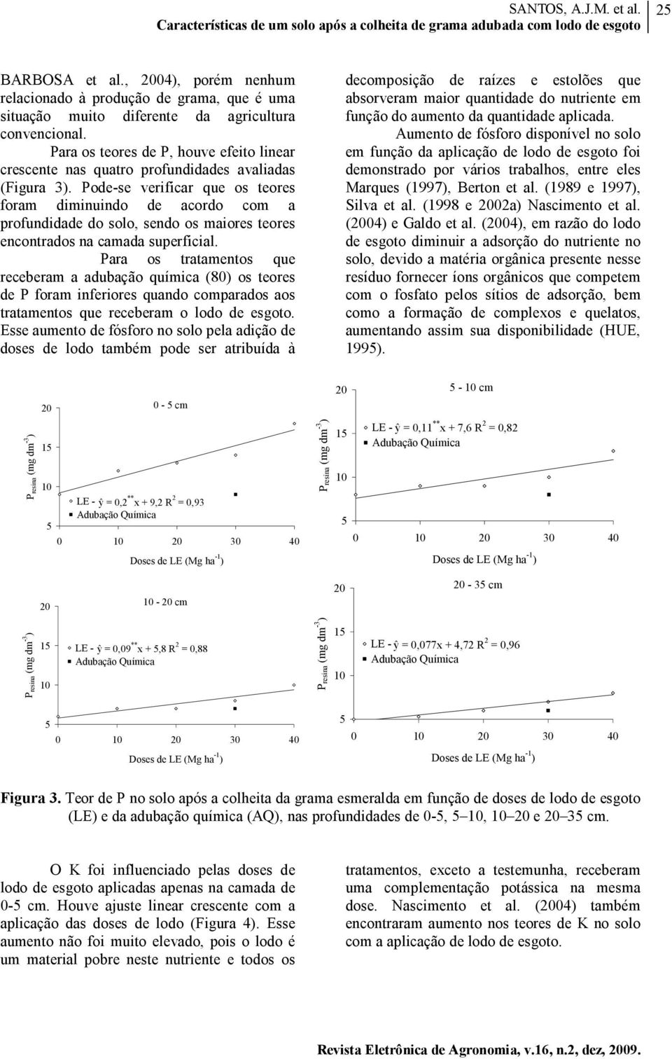 Pode-se verificar que os teores foram diminuindo de acordo com a profundidade do solo, sendo os maiores teores encontrados na camada superficial.