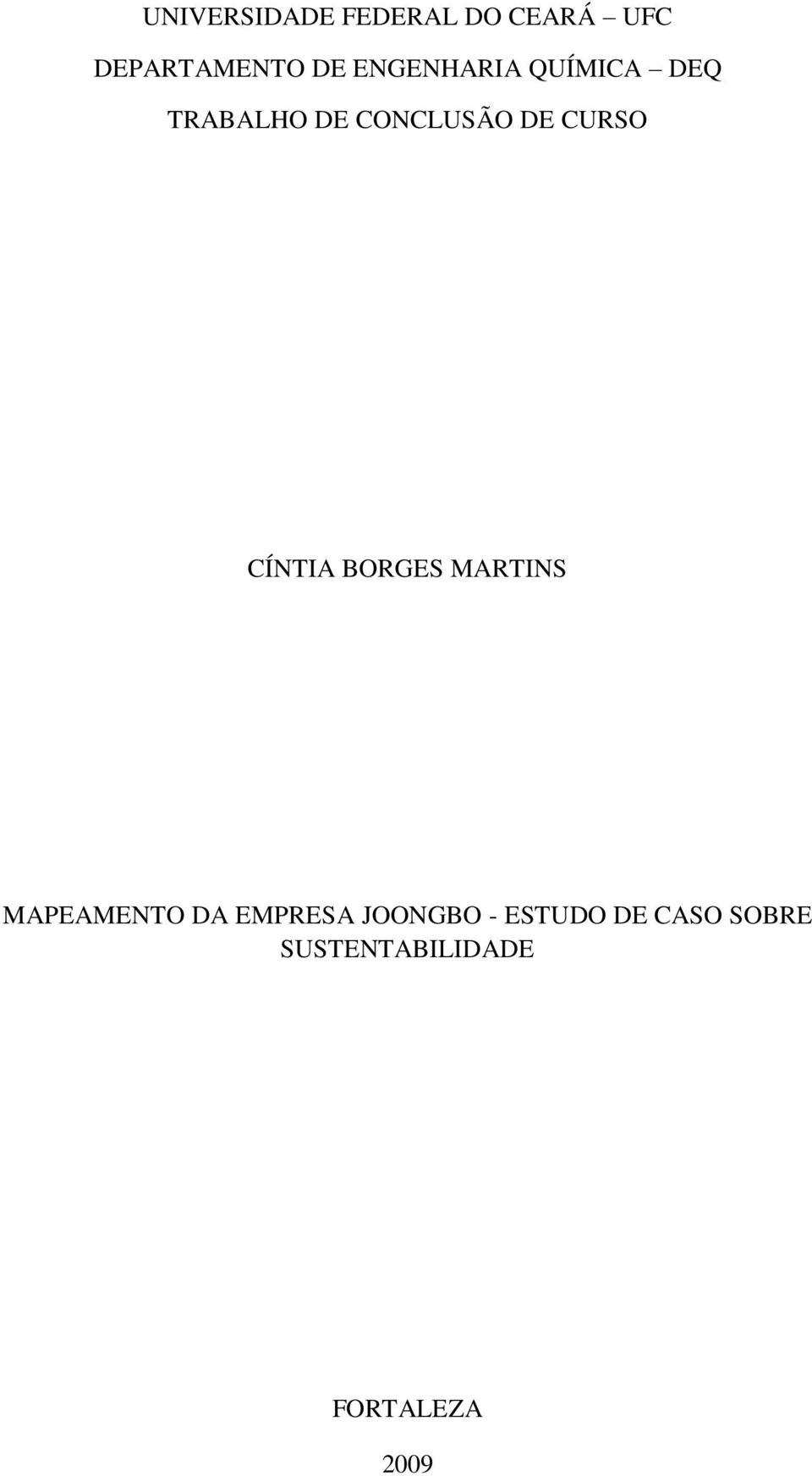 CURSO CÍNTIA BORGES MARTINS MAPEAMENTO DA EMPRESA