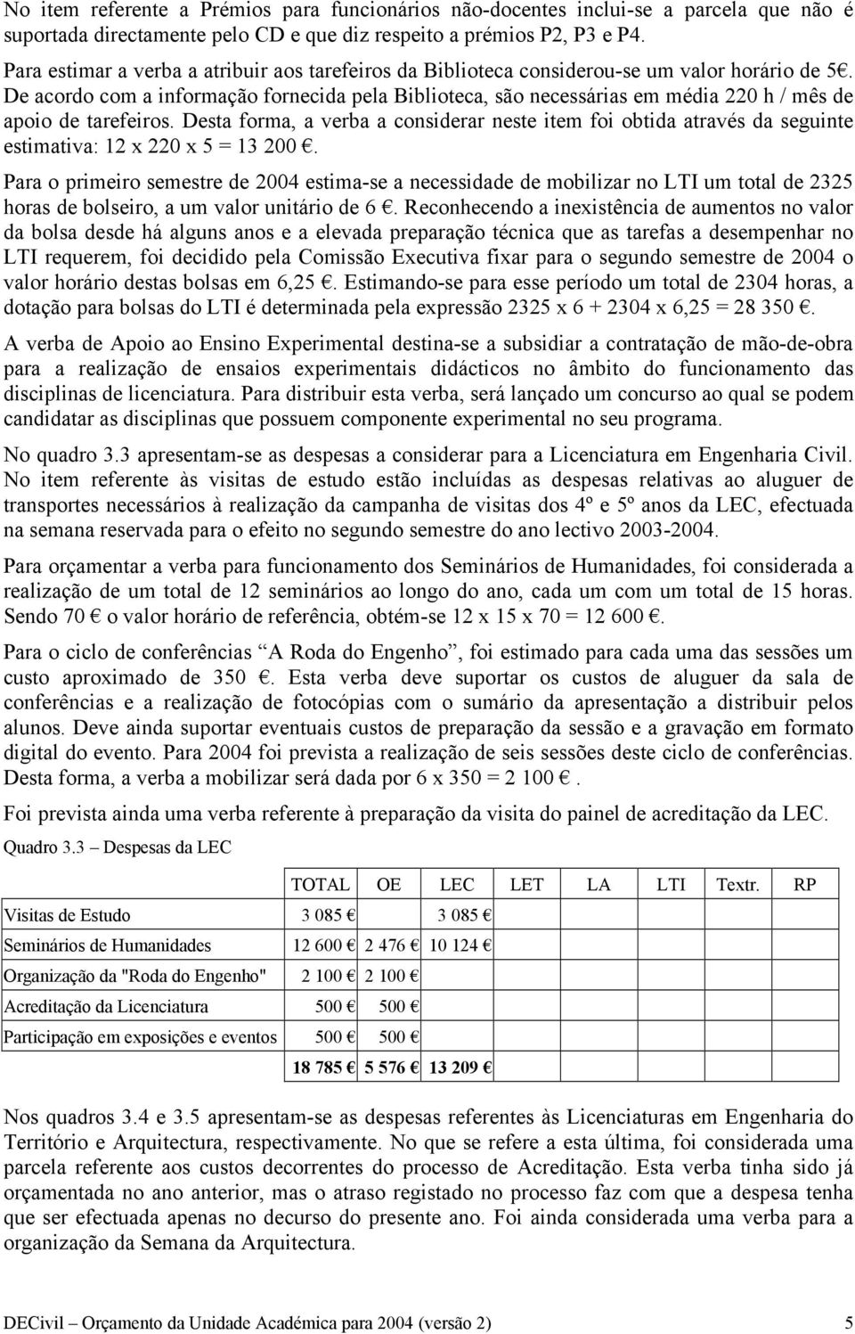 De acordo com a informação fornecida pela Biblioteca, são necessárias em média 220 h / mês de apoio de tarefeiros.