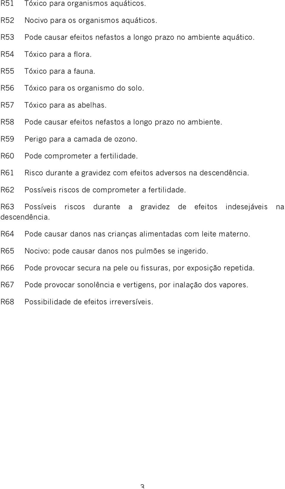 Pode comprometer a fertilidade. Risco durante a gravidez com efeitos adversos na descendência. Possíveis riscos de comprometer a fertilidade.