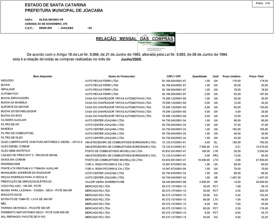 ÓLEO LUBRIFICANTE 15/40 PARA MOTORES A DIESEL - API CI-4 OLEO DIESEL COMUM ÓLEO SEMI SINTÉTICO LÍQUIDO DE FREIO DOT 3 - FRASCOS 500 ML GASOLINA COMUM ENGRENAGEM FONTE ATX PENTIUM 4 C/ TOMADA AUXILIAR