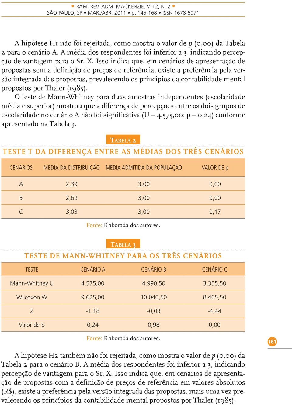 contabilidade mental propostos por Thaler (1985).