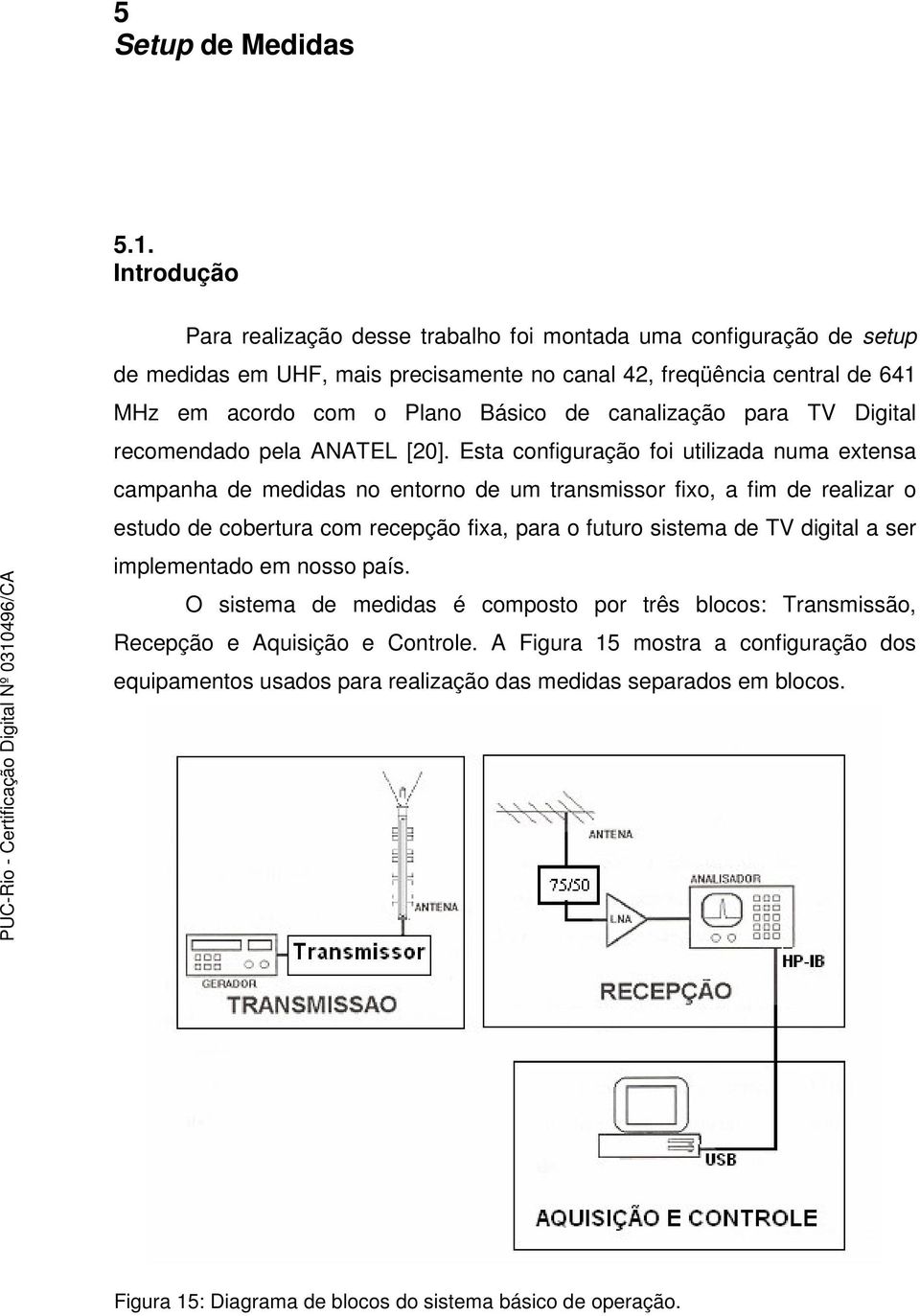 canalização para TV Digital recomendado pela ANATEL [20].